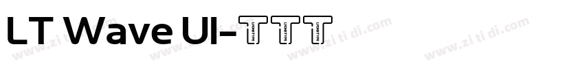 LT Wave UI字体转换